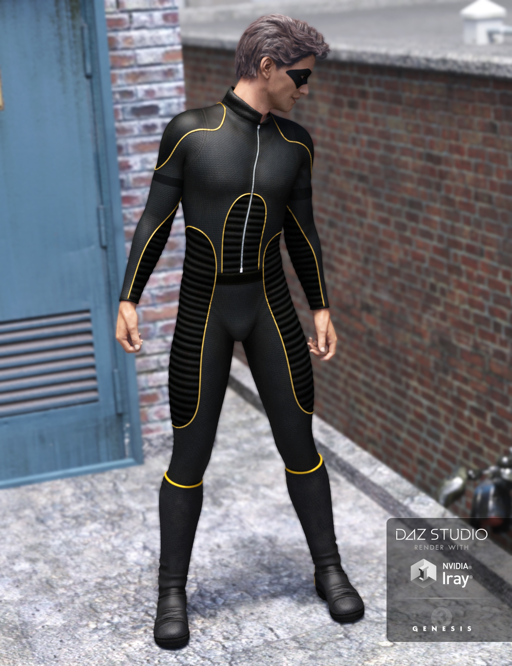 Super Bodysuit for Genesis 3 Male(s)