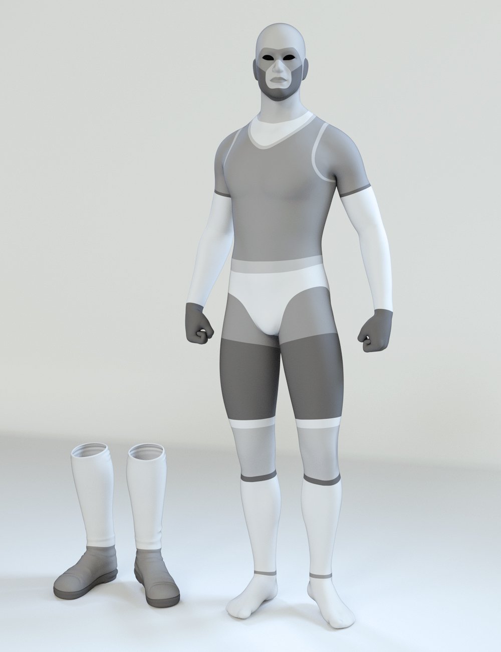 Super Bodysuit for Genesis 3 Male(s) by: ArienMada, 3D Models by Daz 3D