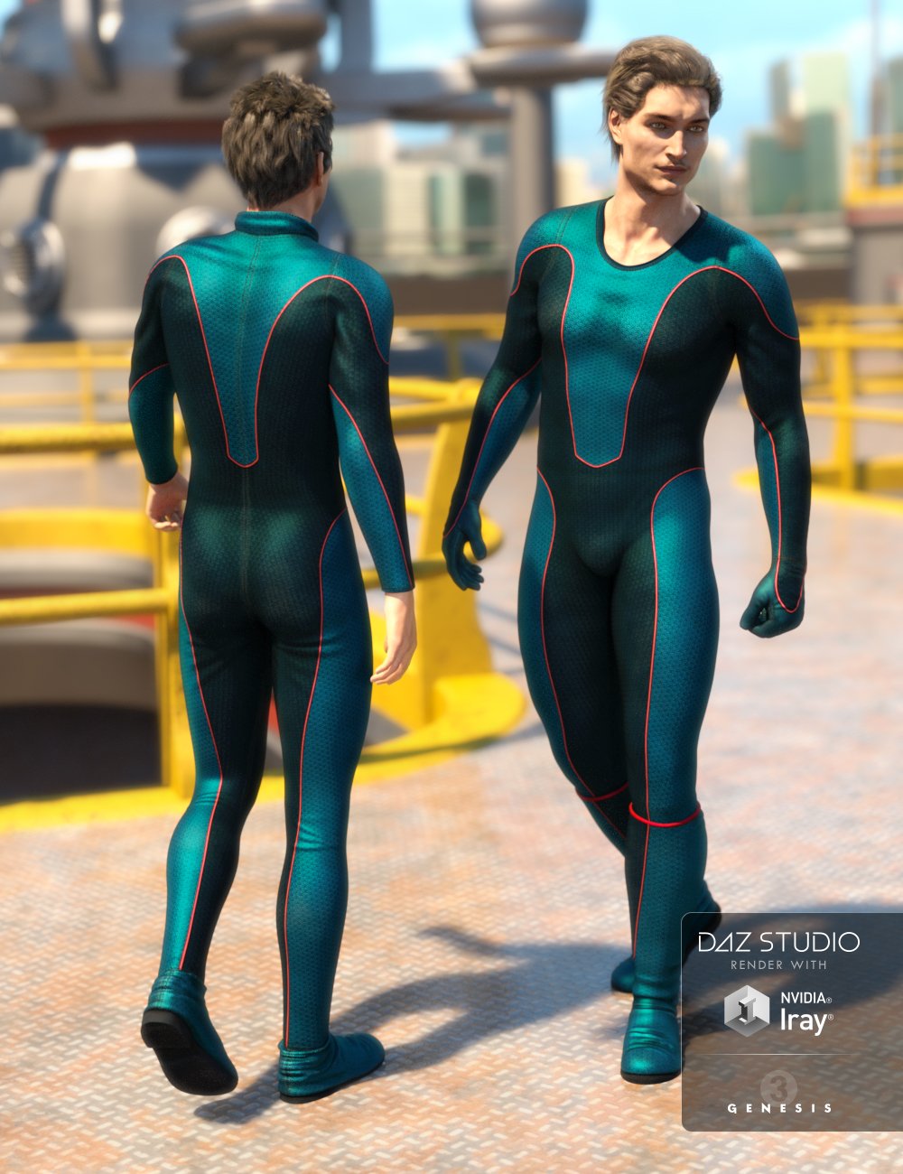 Super Bodysuit New Heroes Textures Super Bodysuit New Heroes Textures by: Arien, 3D Models by Daz 3D