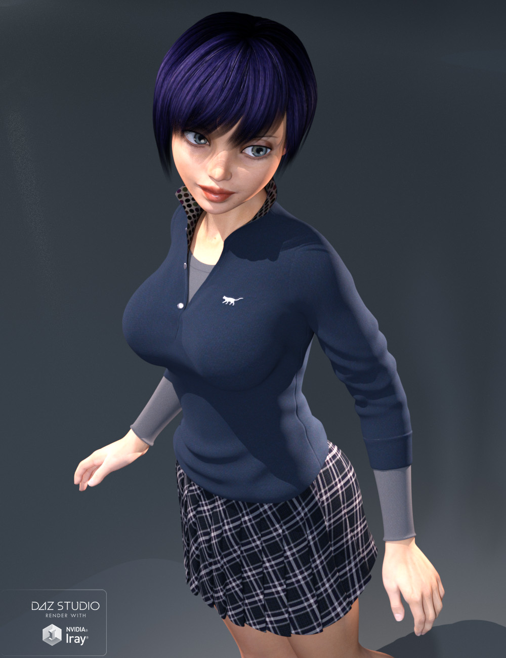 Polo Girl for Genesis 3 Female(s) by: tentman, 3D Models by Daz 3D