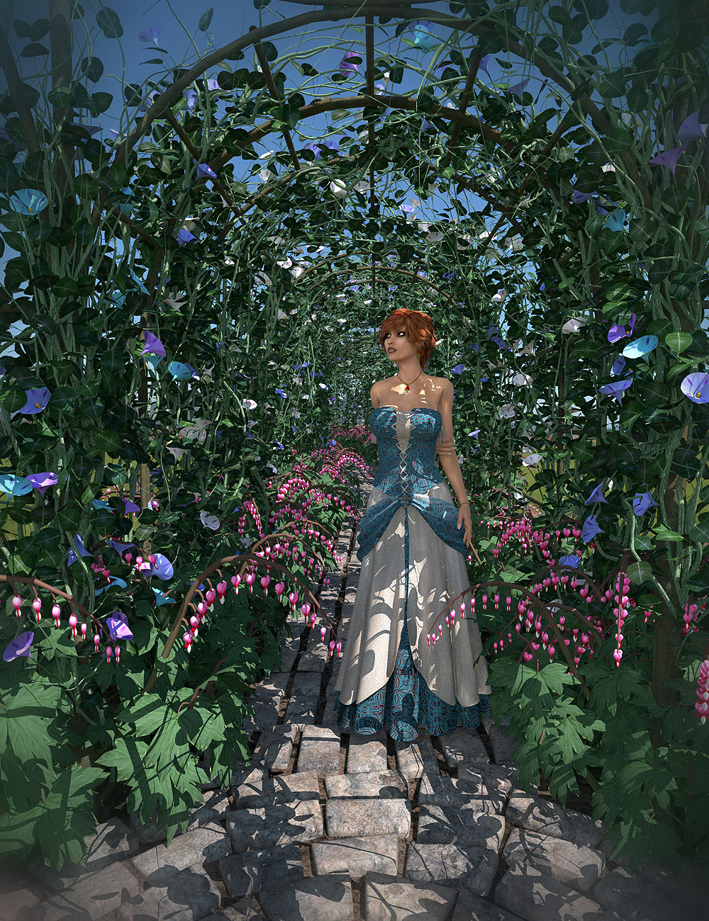 Moonpath Garden by: Orestes Graphics, 3D Models by Daz 3D