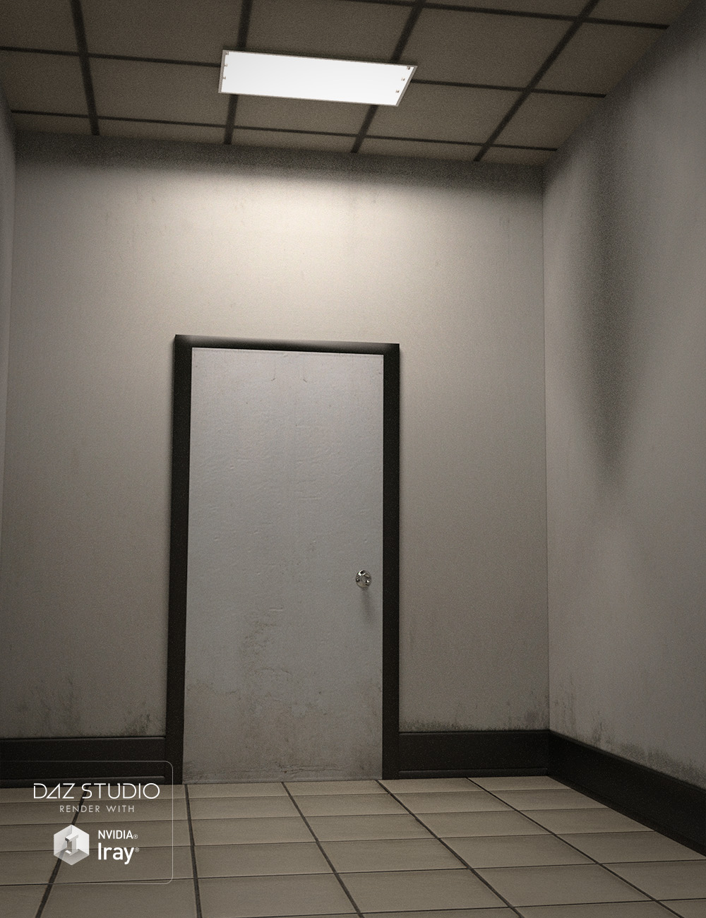 Restricted Corridor by: , 3D Models by Daz 3D