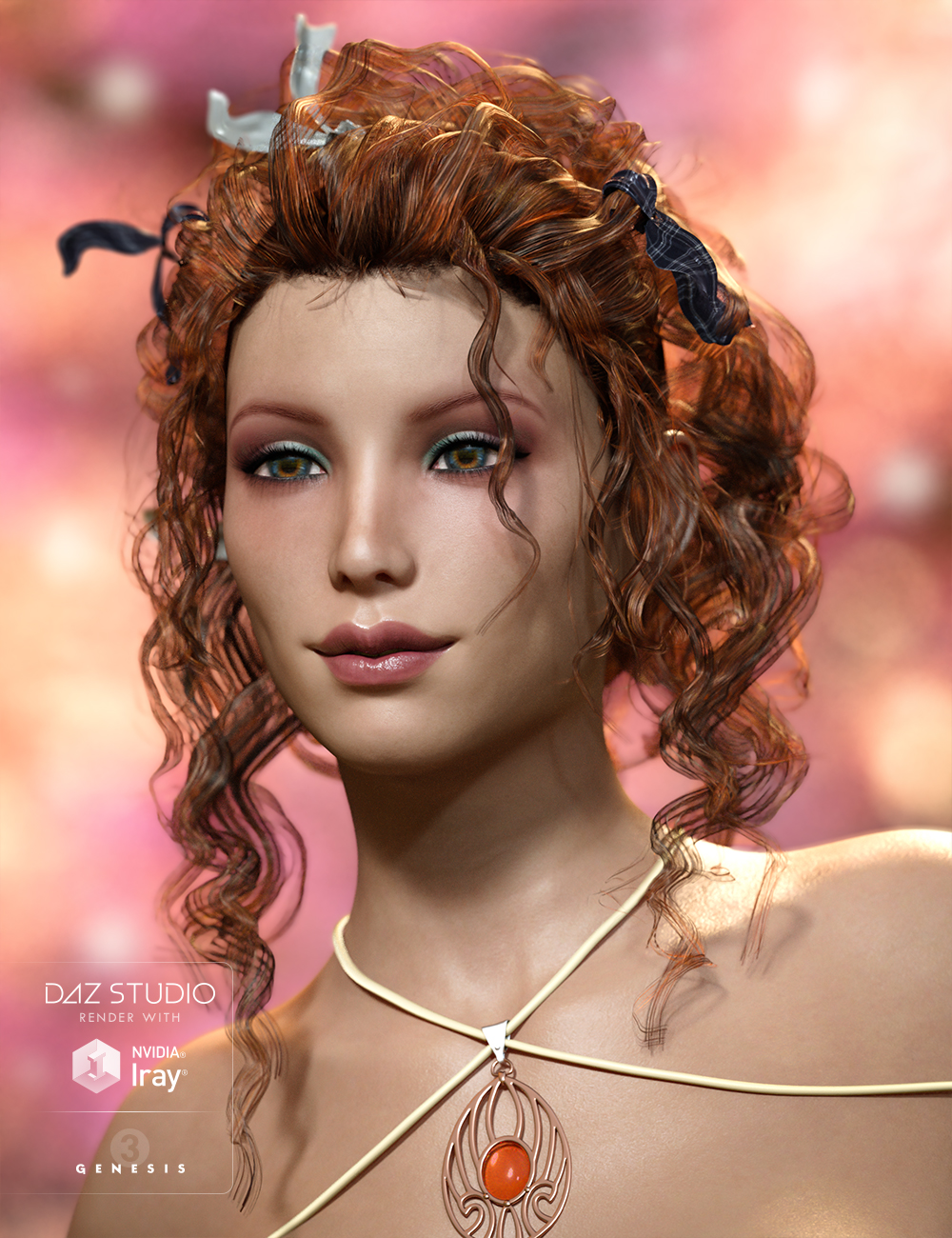 Crazy Hair for Genesis 3 Female(s) by: goldtassel, 3D Models by Daz 3D
