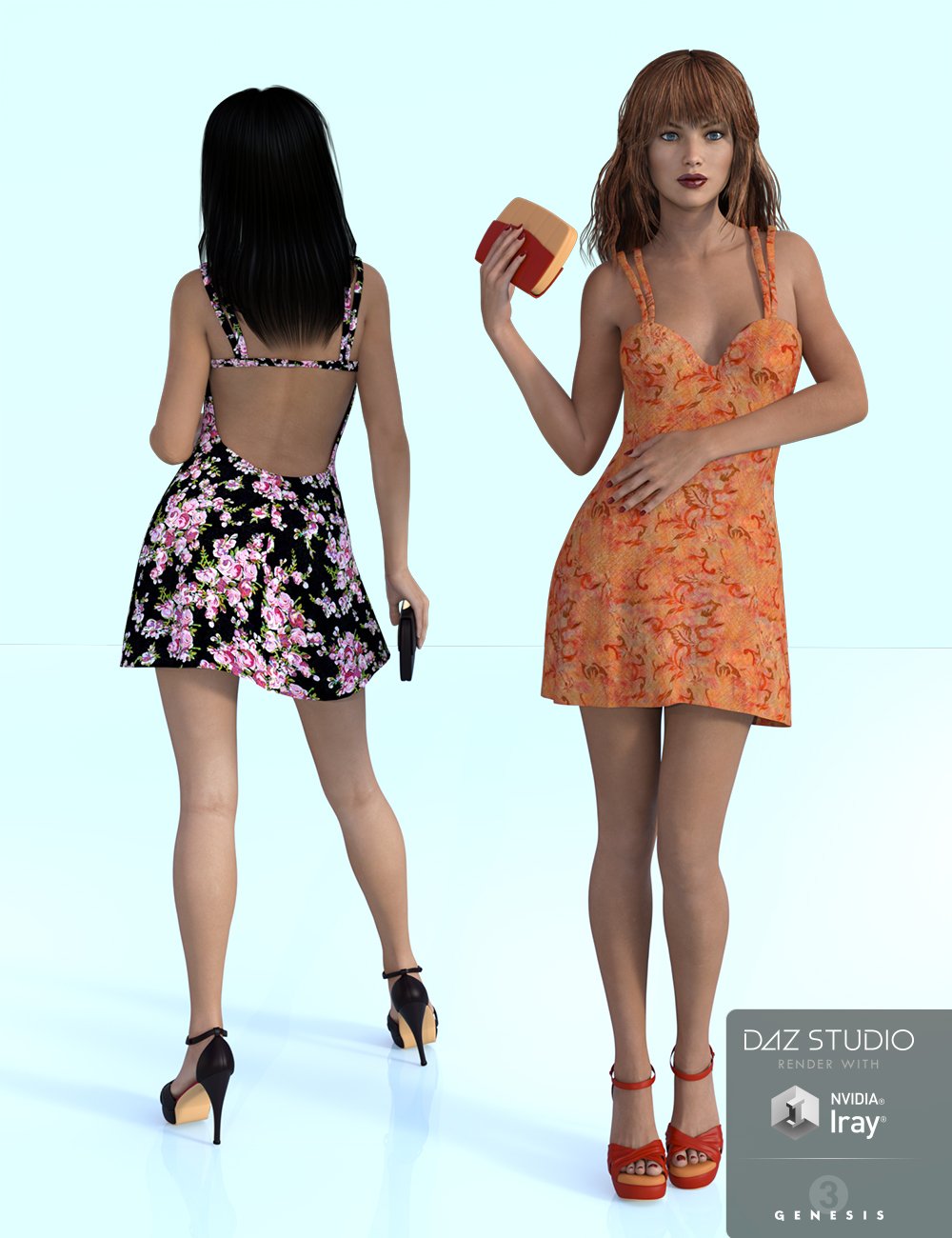 Kikki Outfit for Genesis 3 Female(s) by: Immersive-DreamWorld, 3D Models by Daz 3D