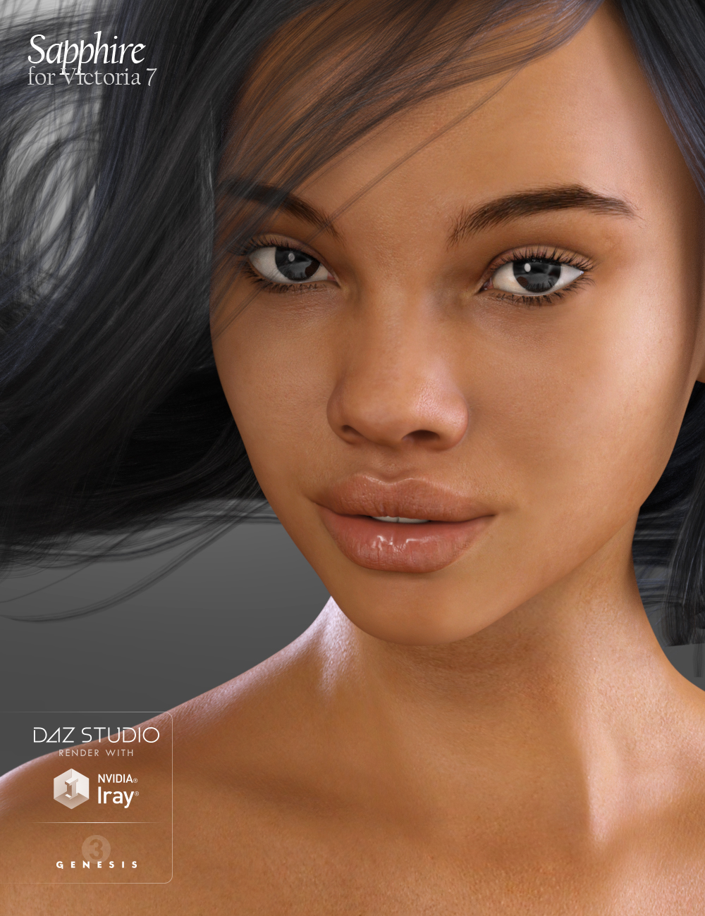 Sapphire HD for Victoria 7 by: Raiya, 3D Models by Daz 3D