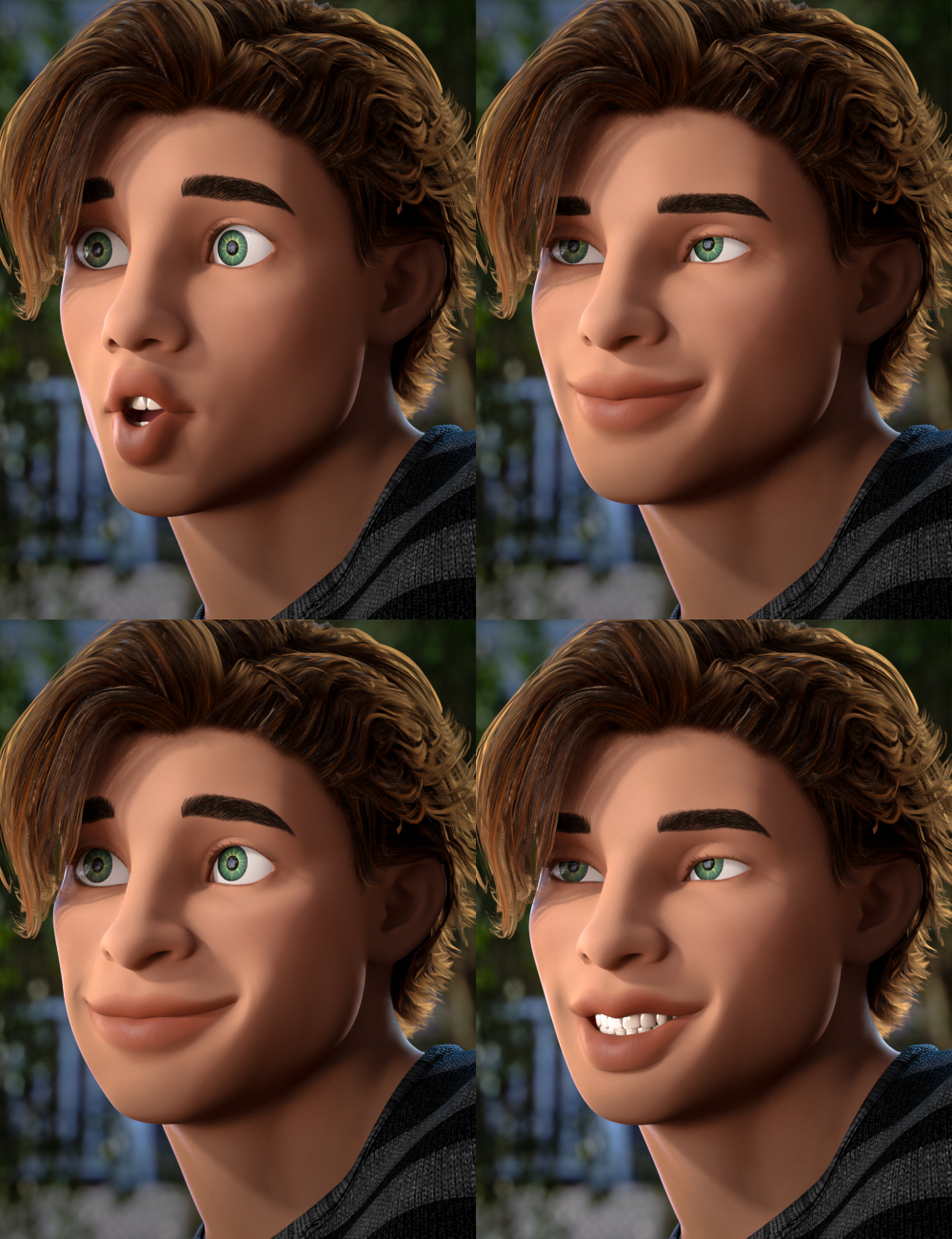 Capsces Tooned Expressions for The Guy 7 Capsces Tooned Expressions for The Guy 7 by: Capsces Digital Ink, 3D Models by Daz 3D