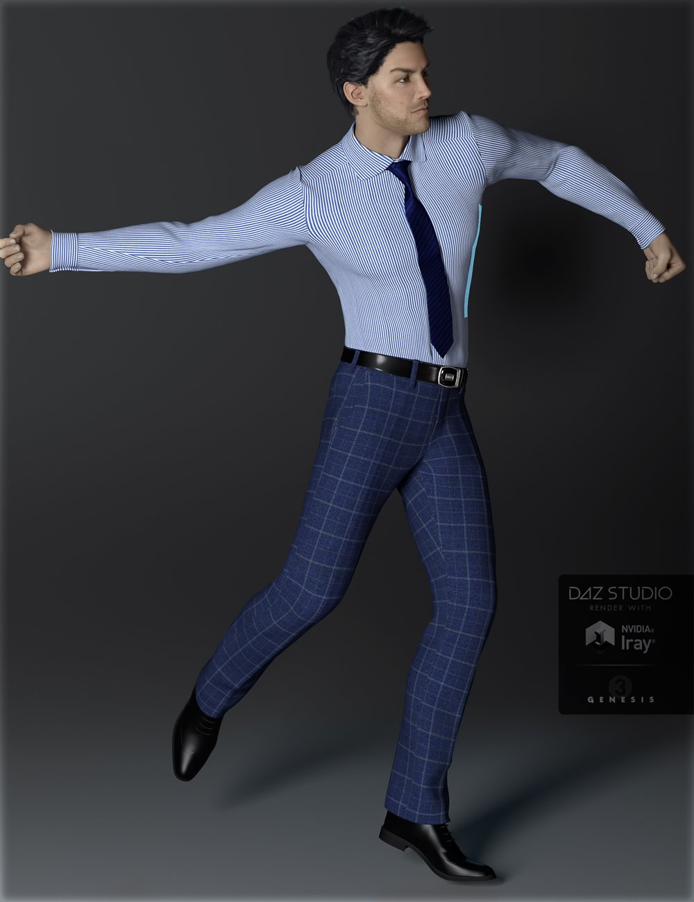H&C Business Suit A for Genesis 3 Male(s) H&C Business Suit A for Genesis 3 Male(s) by: IH Kang, 3D Models by Daz 3D
