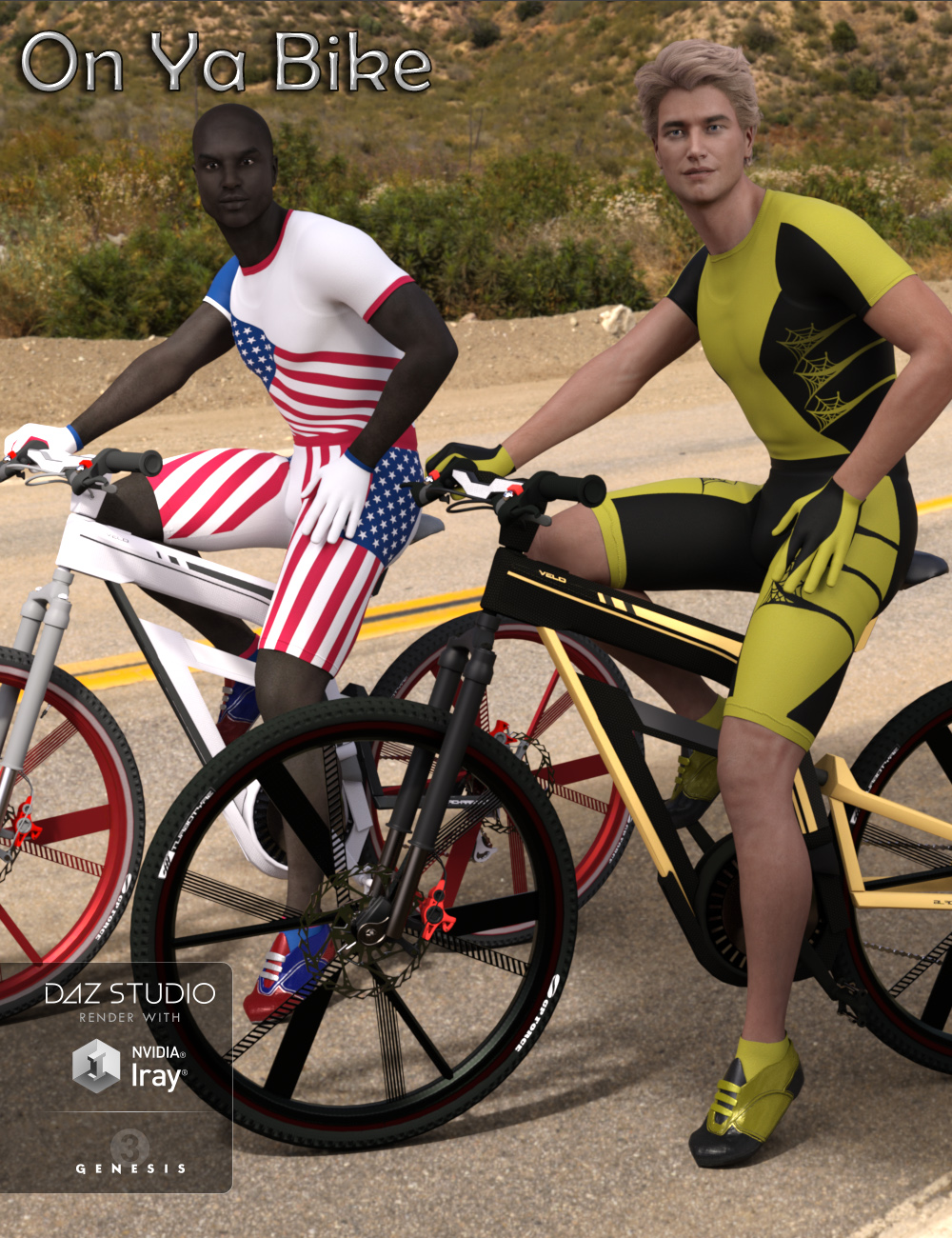 Bike Race Outfit For Super Bodysuit For Genesis 3 Male s bike-race-outfit-for-super-bodysuit-for-genesis-3-male-s