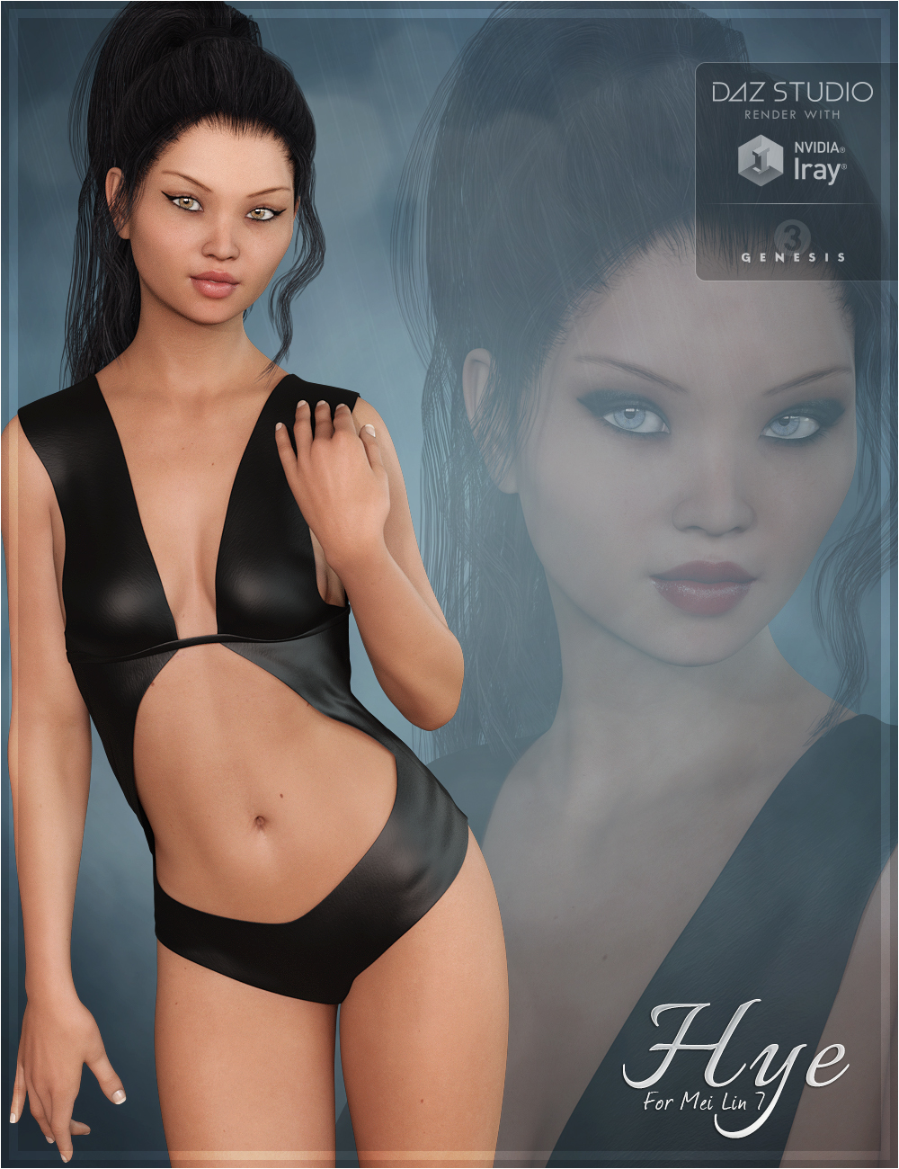 Hye for Mei Lin 7 by: OziChick, 3D Models by Daz 3D