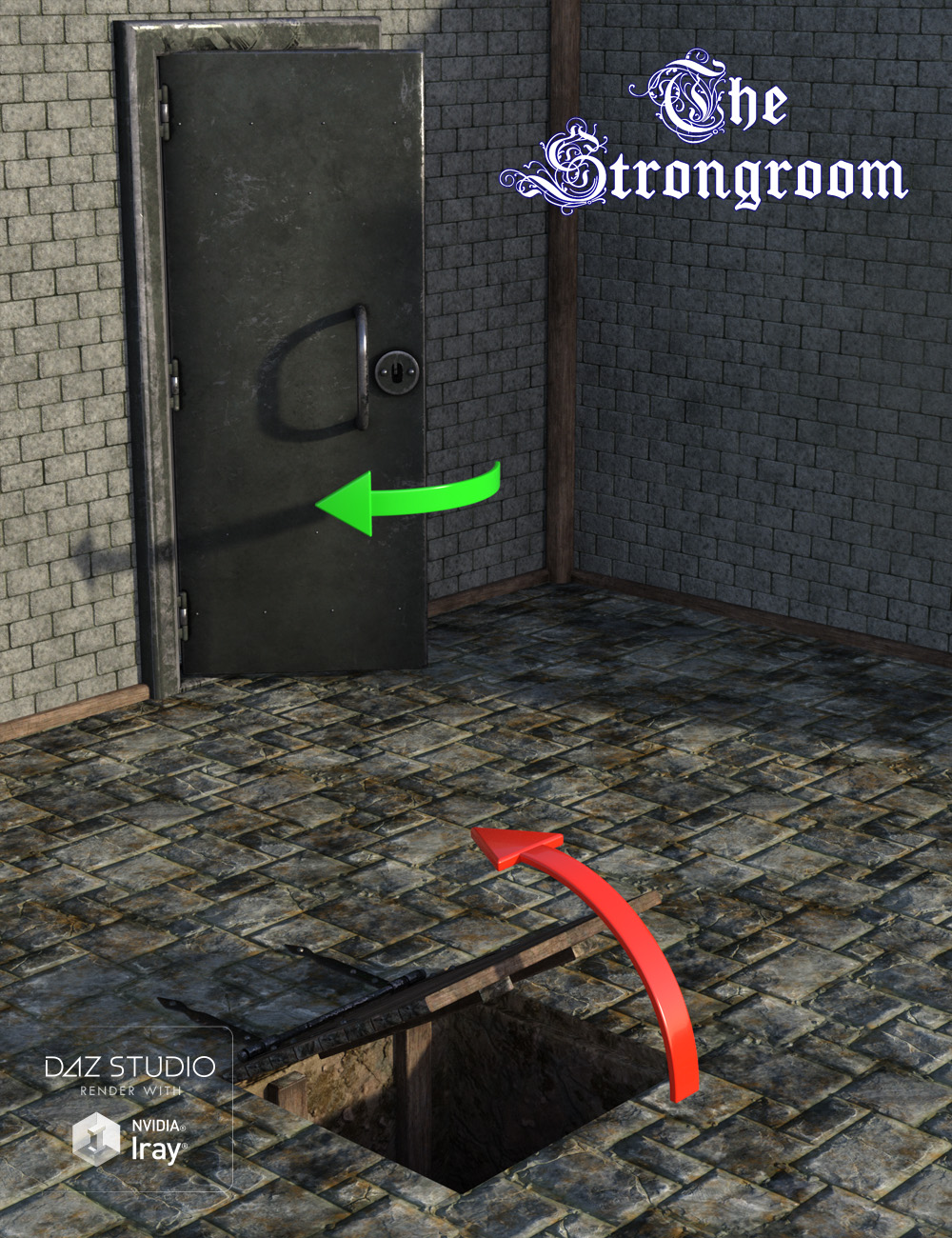 The Strongroom The Strongroom by: Code 66, 3D Models by Daz 3D