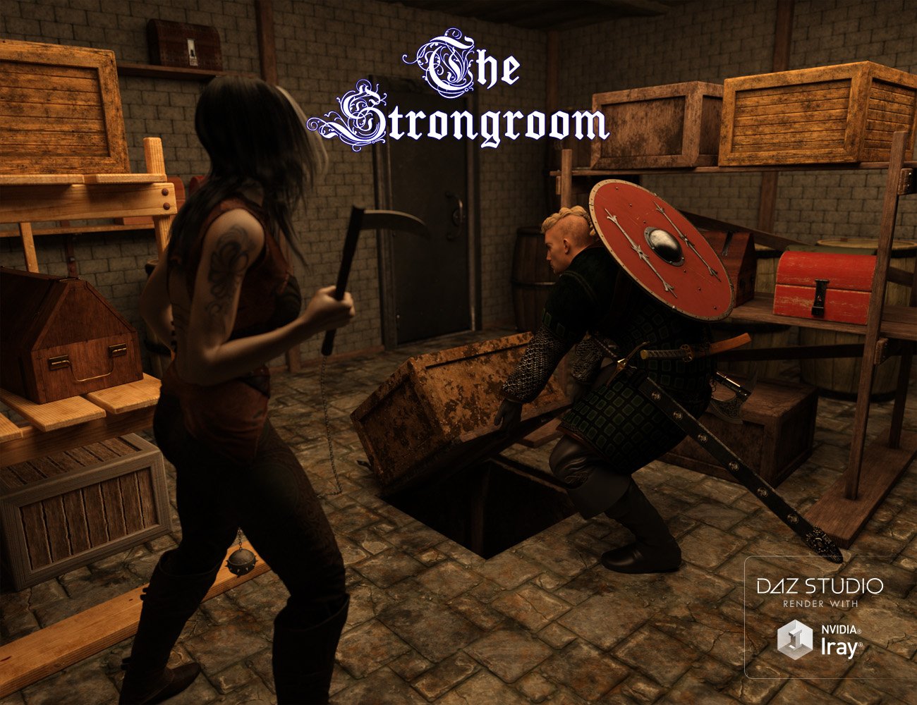The Strongroom The Strongroom by: Code 66, 3D Models by Daz 3D
