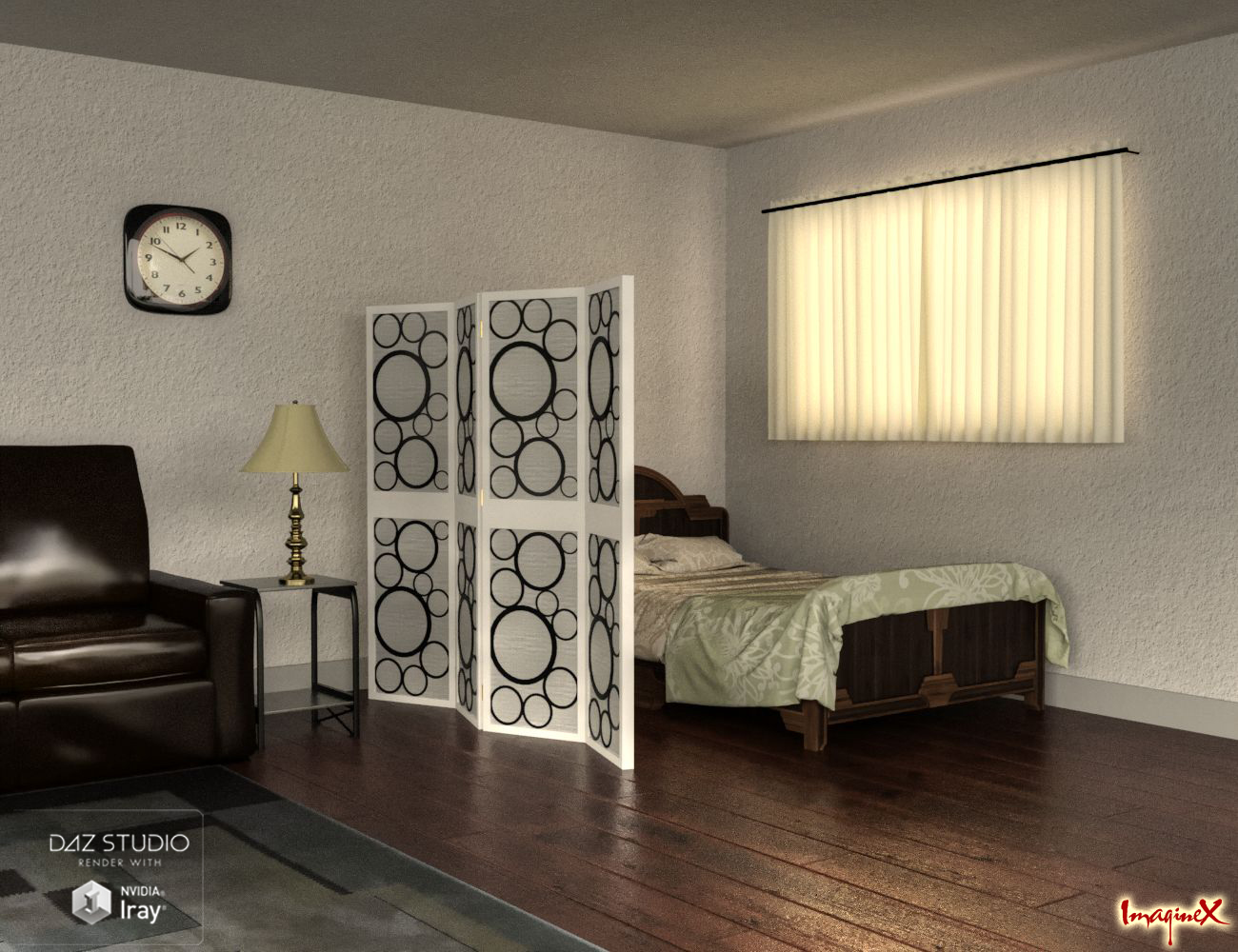 Room Dividers and Partitions by: ImagineX, 3D Models by Daz 3D