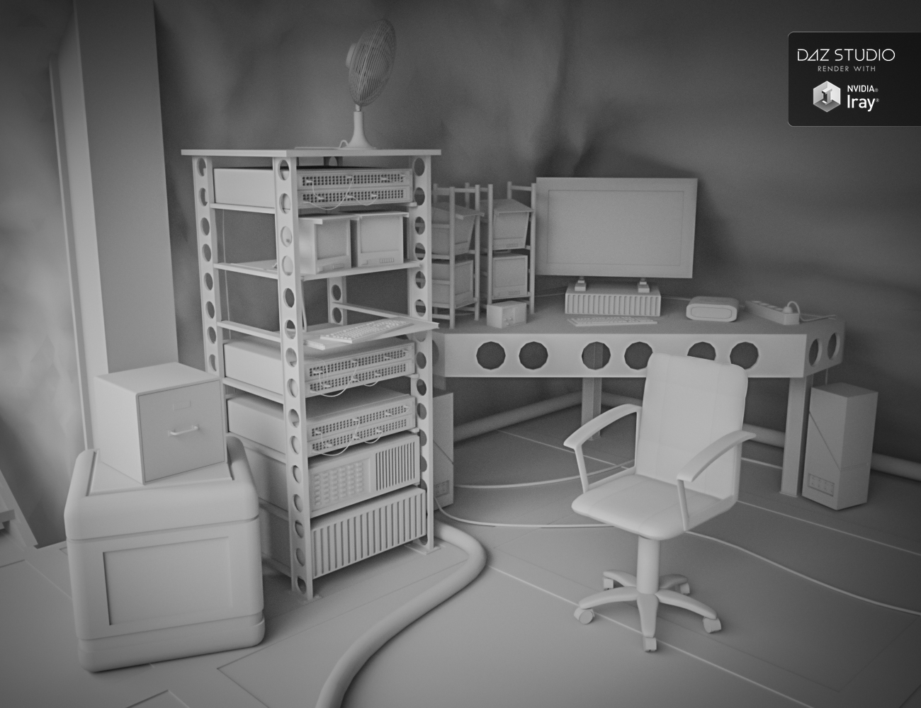 Secret Headquarters Secret Headquarters by: Mely3D, 3D Models by Daz 3D