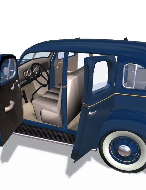 1936 AM Sedan by: , 3D Models by Daz 3D