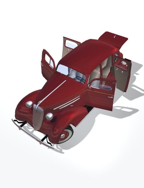 1936 AM Sedan by: , 3D Models by Daz 3D