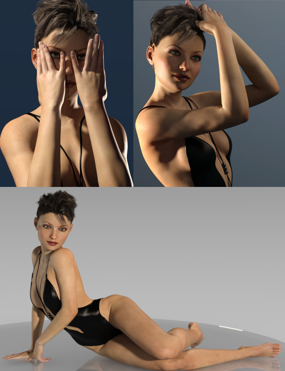 Ultra Genesis Studio Vol 1 - Iray Box Lights by: RuntimeDNA, 3D Models by Daz 3D