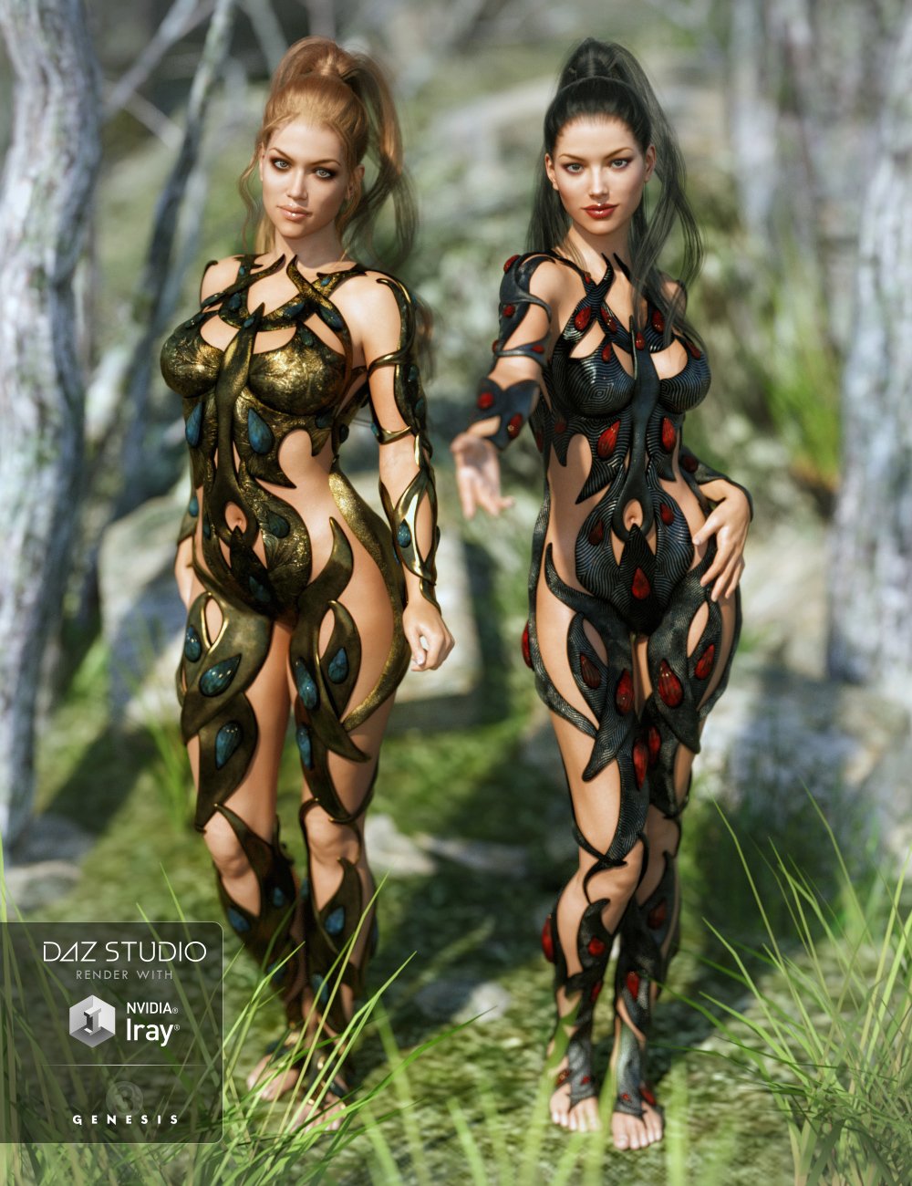 Tears Of The Sun for Genesis 3 Female(s) by: NikisatezSarsa, 3D Models by Daz 3D