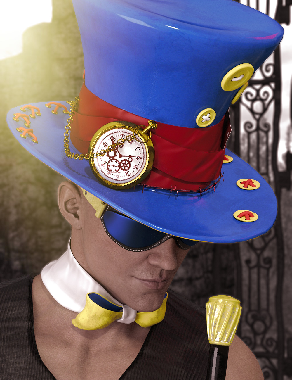 King of Hearts Accessories by: , 3D Models by Daz 3D