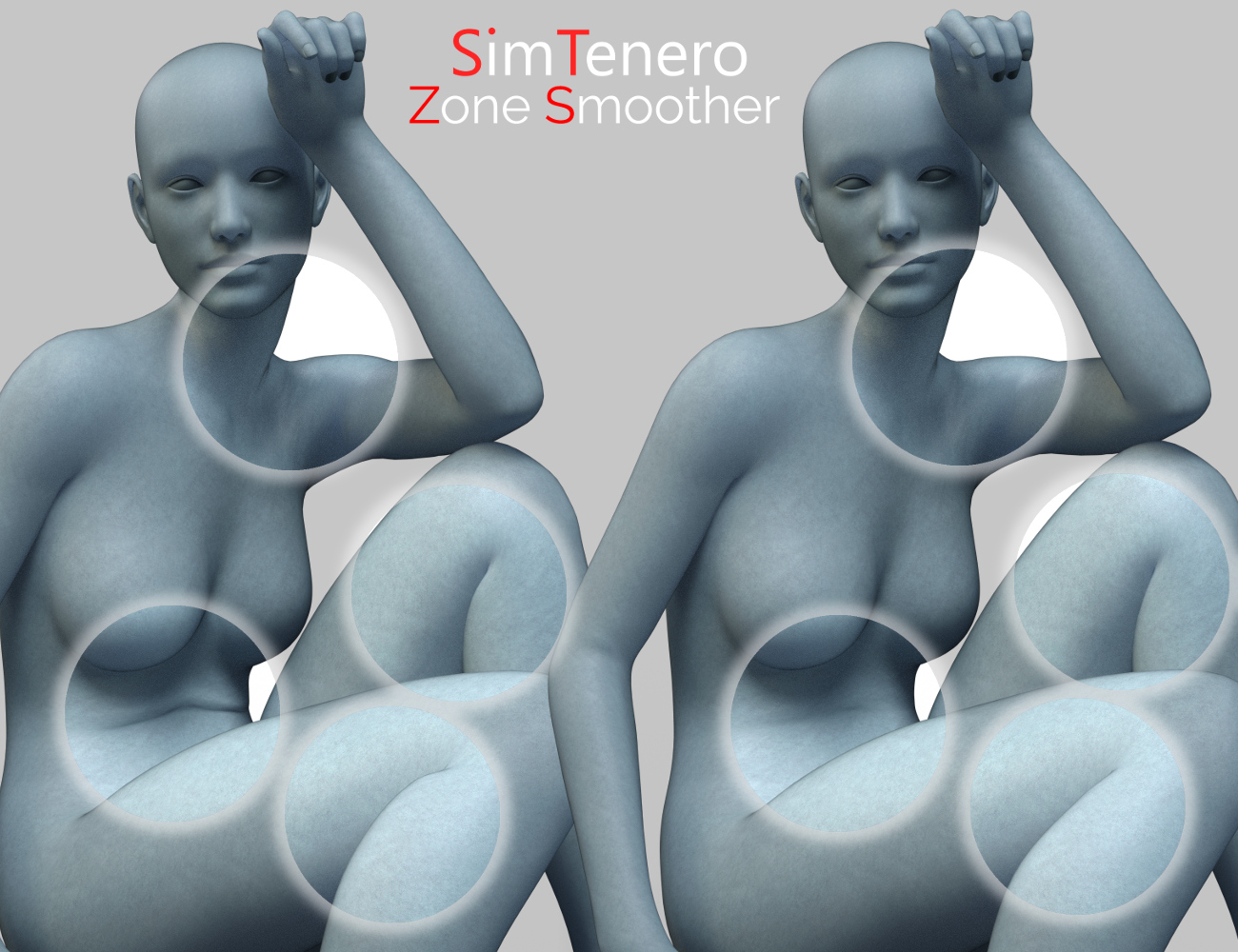 Zone Smoother for Genesis 3 Female(s) by: SimTenero, 3D Models by Daz 3D