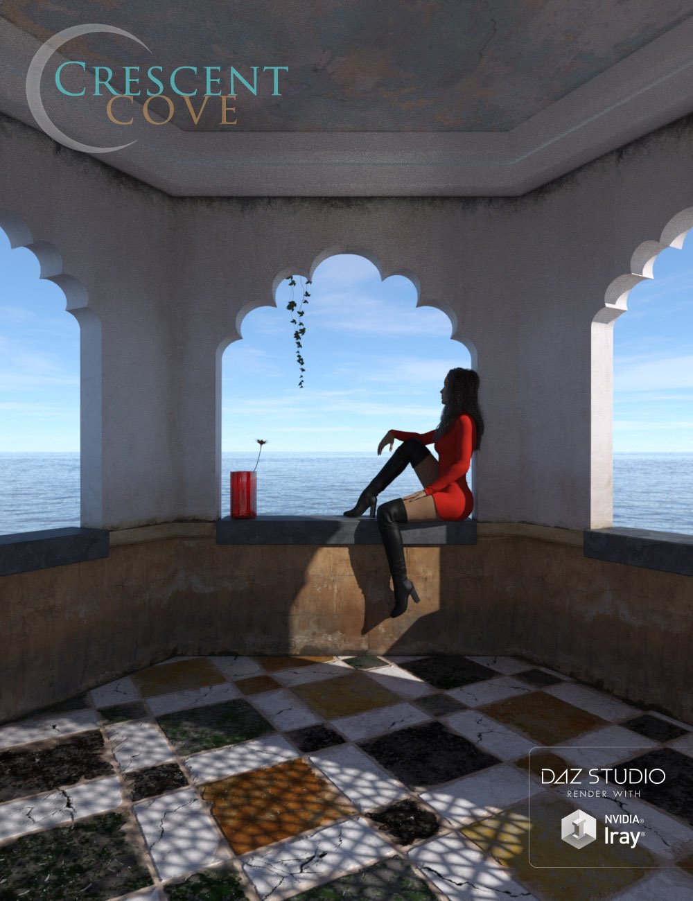 Crescent Cove by: bitwelder, 3D Models by Daz 3D