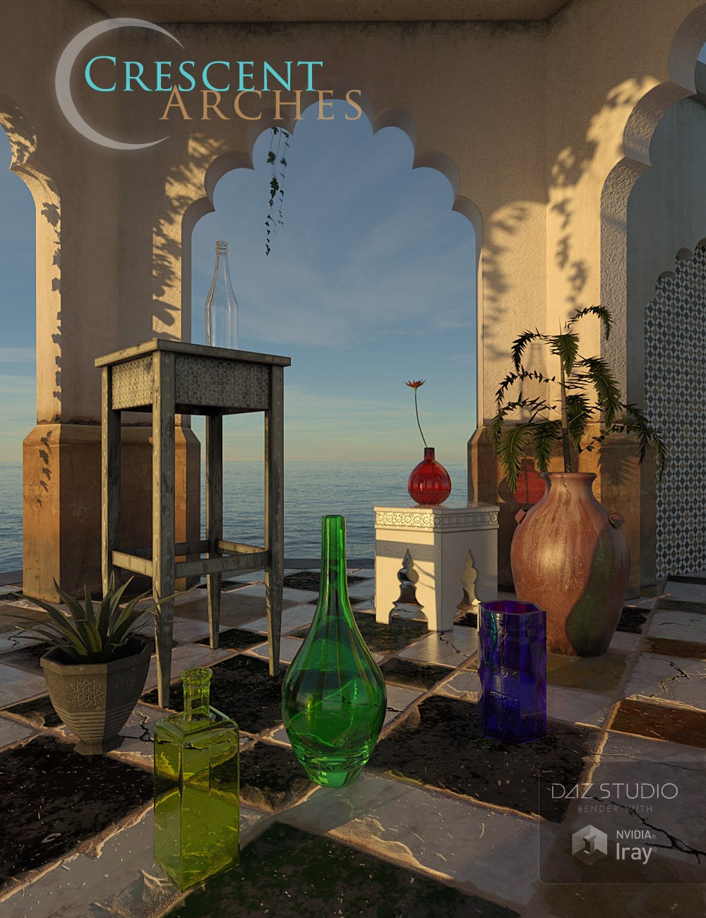 Crescent Cove Crescent Cove by: bitwelder, 3D Models by Daz 3D
