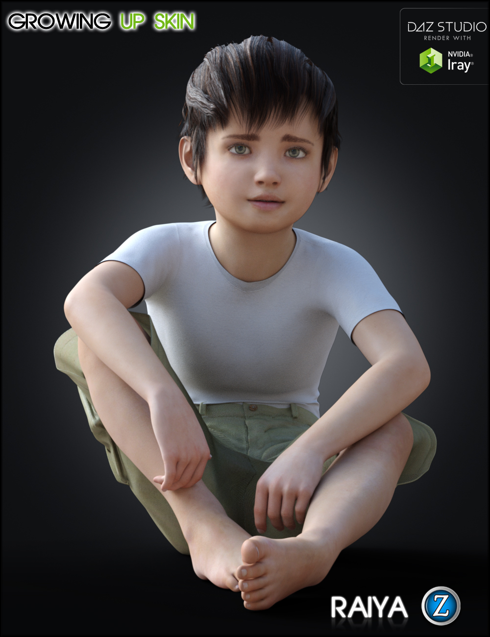 Growing Up Skin for Genesis 3 Male(s) by: Zev0Raiya, 3D Models by Daz 3D