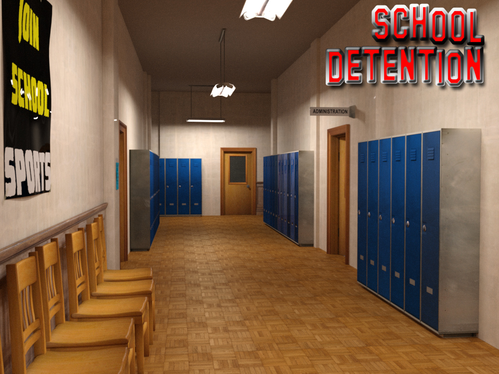 After School Detention After School Detention by: FirstBastion, 3D Models by Daz 3D