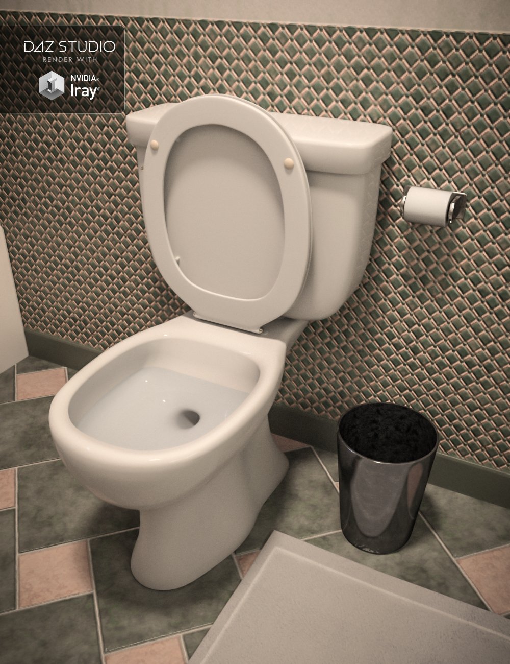 The Washroom by: , 3D Models by Daz 3D