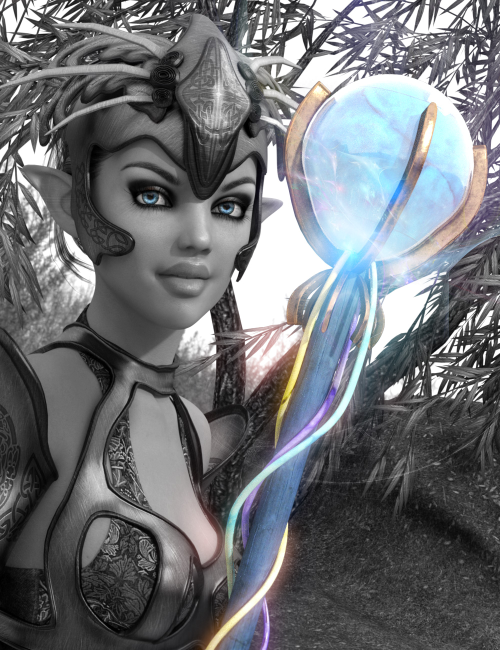 Magical Weapons Set Magical Weapons Set by: , 3D Models by Daz 3D
