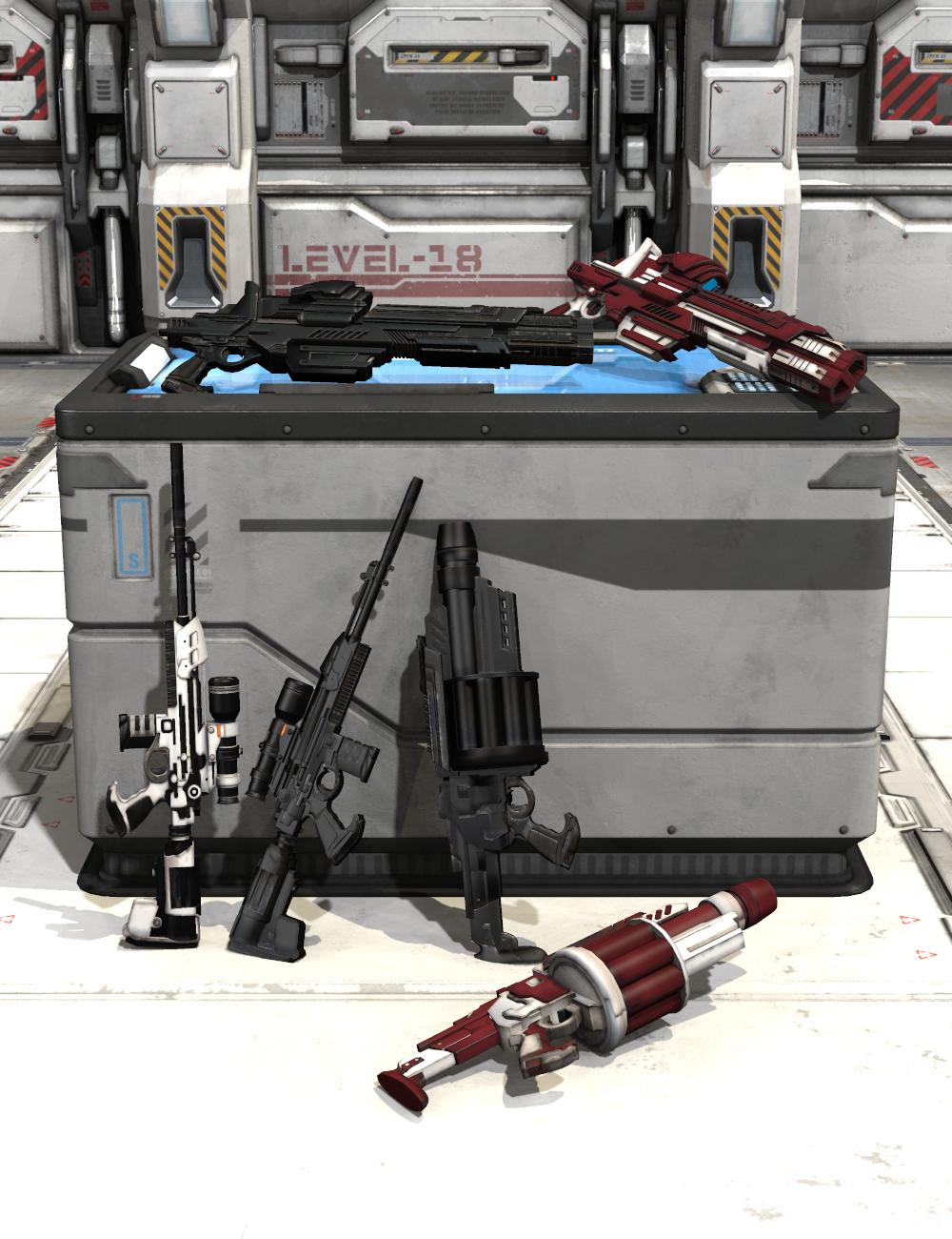 Mestophales Sci Fi Weapons 2 by: mighty_mestophales, 3D Models by Daz 3D