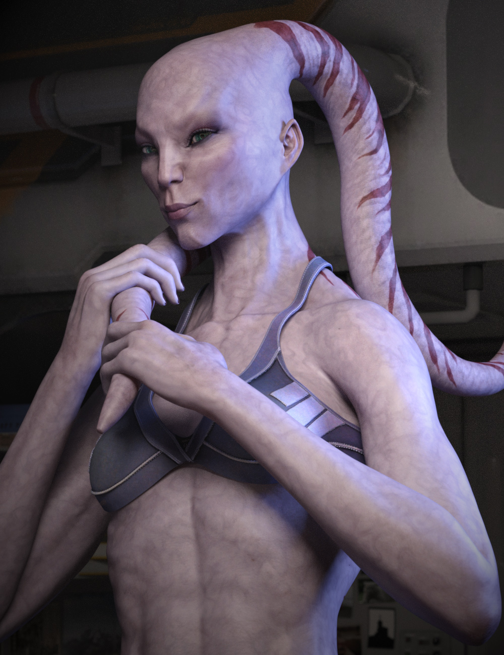 Lekkulion for Genesis 3 Female by: RawArt, 3D Models by Daz 3D