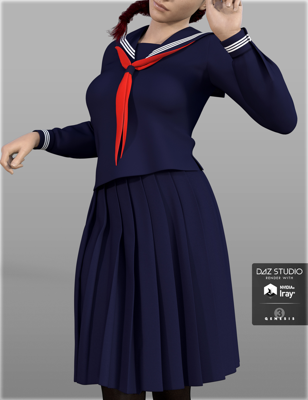 H&C Japanese School Uniforms B for Genesis 3 Female(s) H&C Japanese School Uniforms B for Genesis 3 Female(s) by: IH Kang, 3D Models by Daz 3D