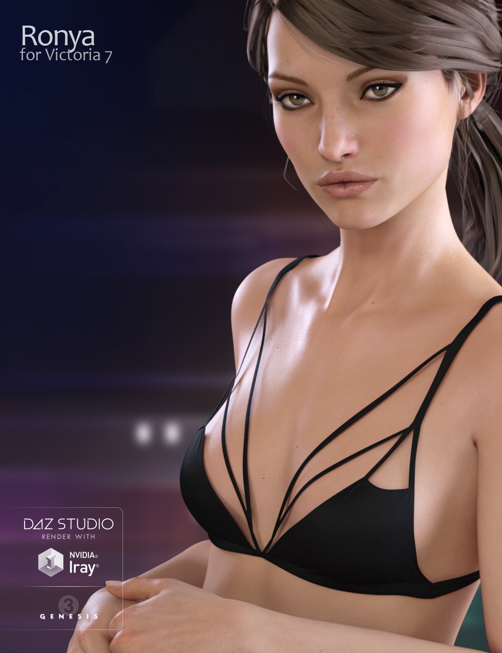 Ronya HD for Victoria 7 by: Raiya, 3D Models by Daz 3D