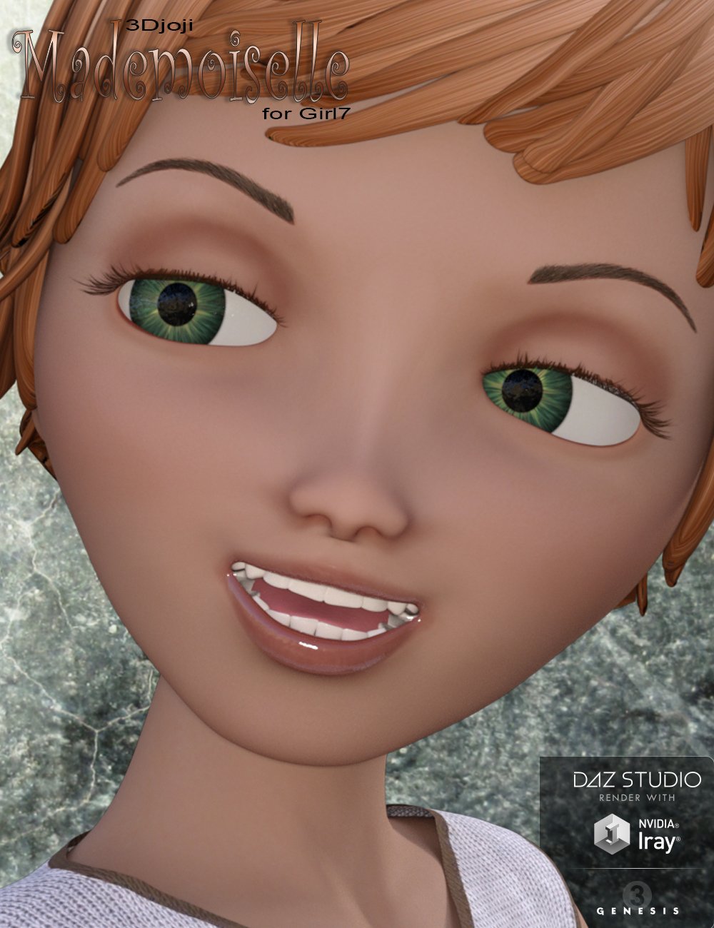 Mademoiselle Mademoiselle by: 3djoji, 3D Models by Daz 3D