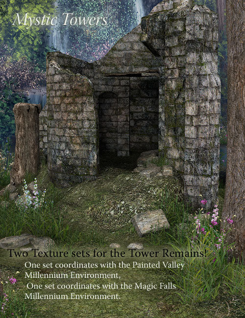 Mystic Towers by: LaurieS, 3D Models by Daz 3D