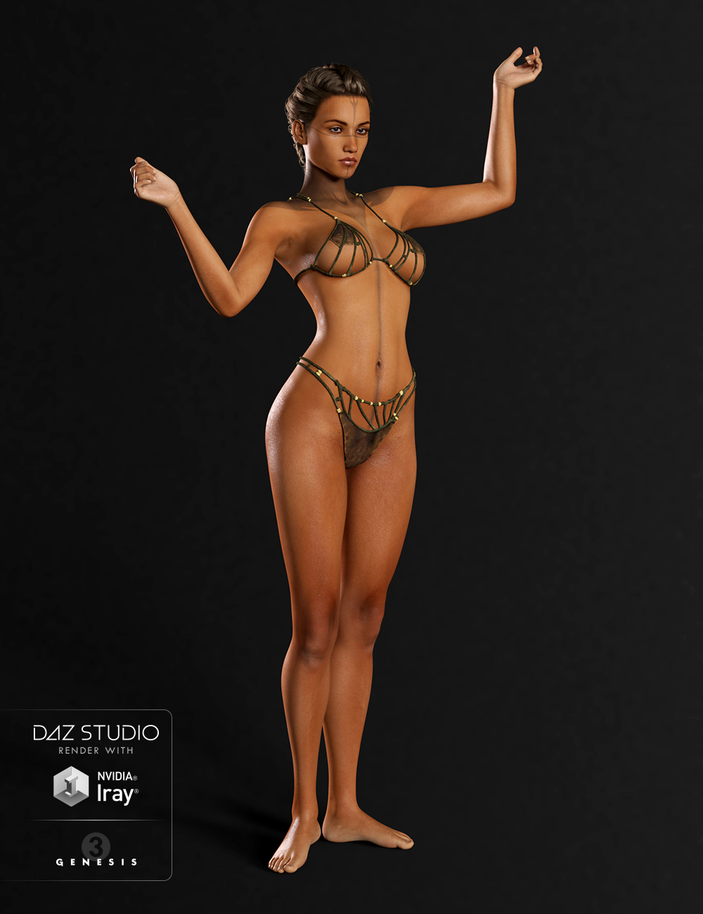 Priya for Genesis 3 Female(s) by: Saiyaness, 3D Models by Daz 3D