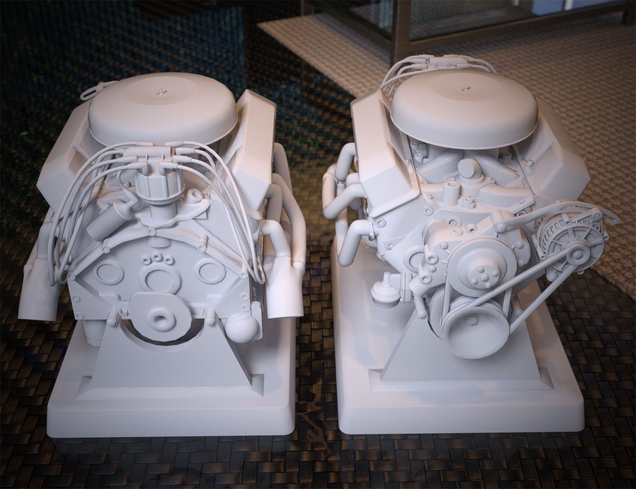 V8 V8 by: DzFire, 3D Models by Daz 3D