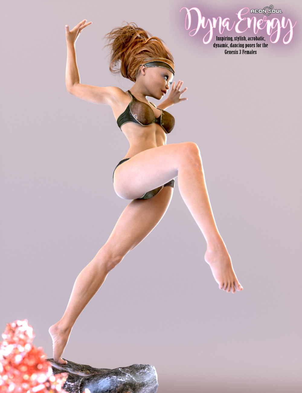 DynaEnergy Poses for Genesis 3 Female(s) by: Aeon Soul, 3D Models by Daz 3D