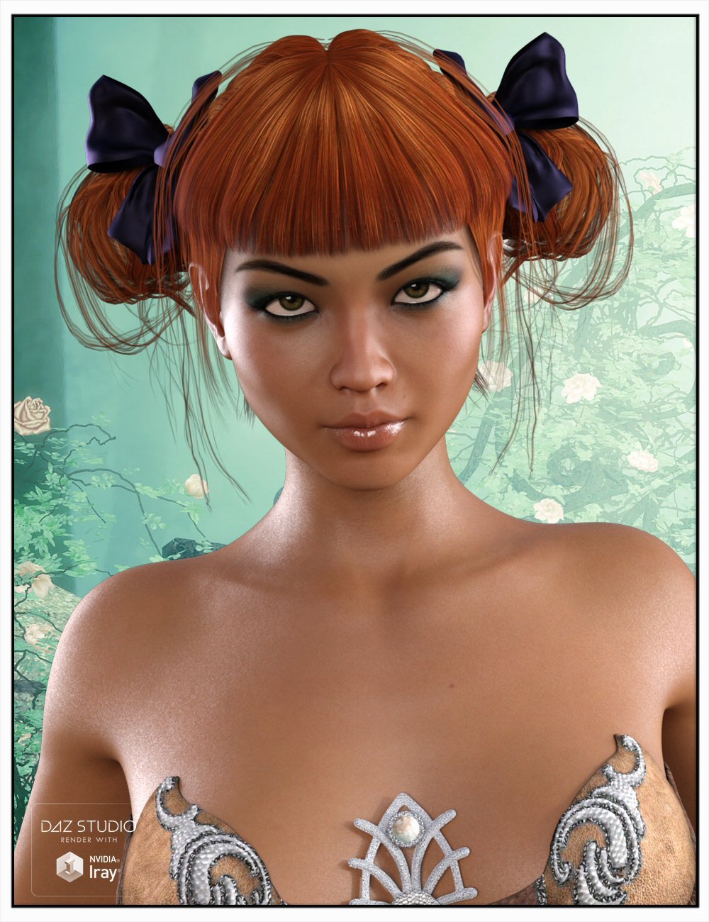 Miho Hair for Genesis 3 Female(s) by: SWAM, 3D Models by Daz 3D