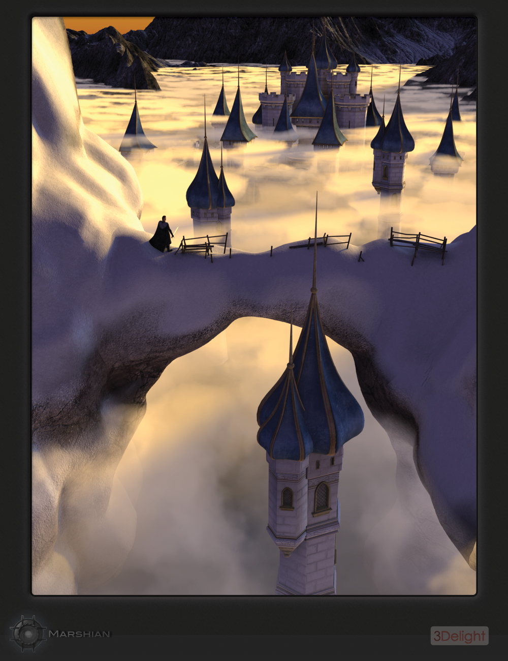 Above the Clouds for 3Delight: Stratocumulus Above the Clouds for 3Delight: Stratocumulus by: Marshian, 3D Models by Daz 3D