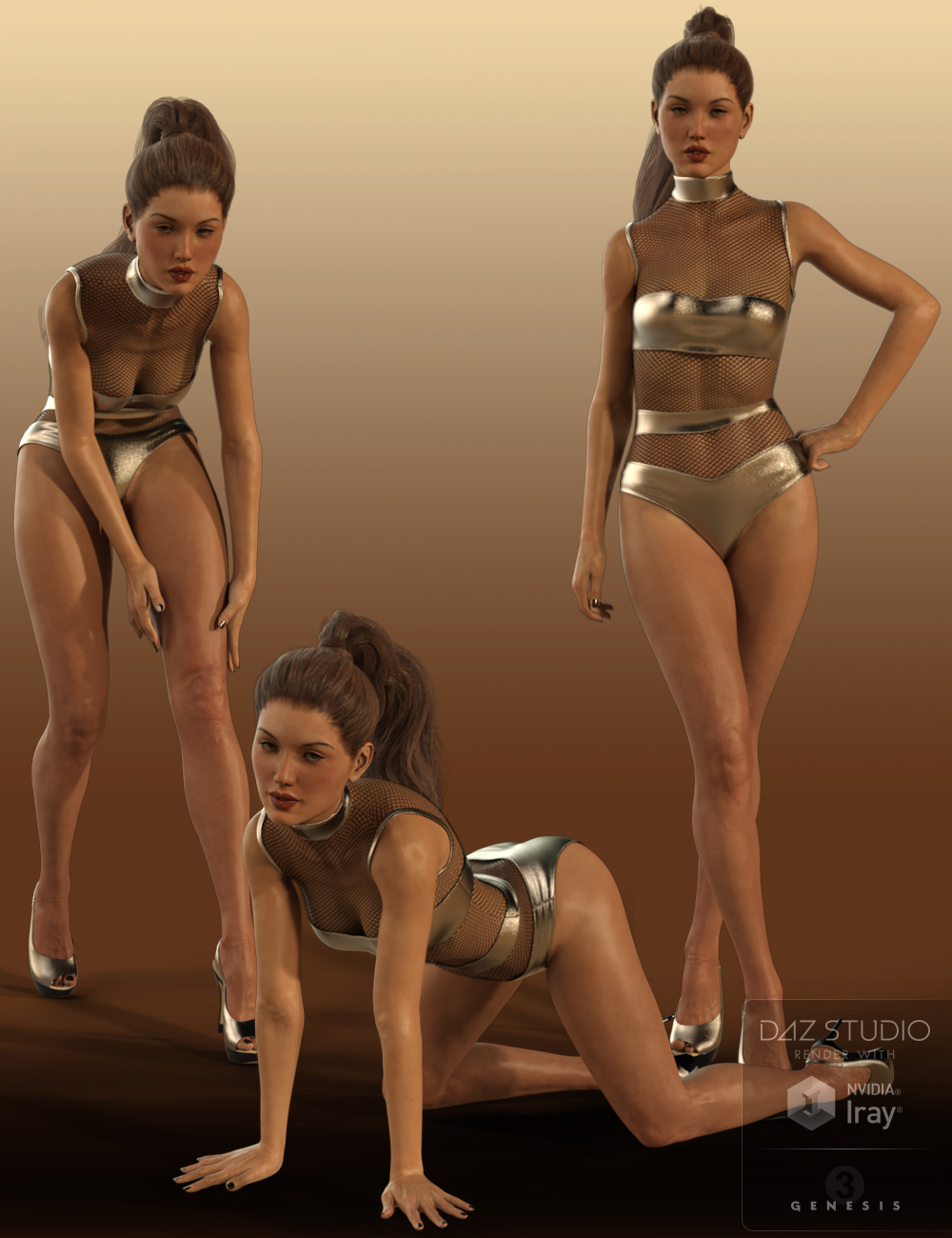 Sweet 'N Sassy Poses and Expressions for Genesis 3 Female Sweet 'N Sassy Poses and Expressions for Genesis 3 Female by: Pixelunashadownet, 3D Models by Daz 3D