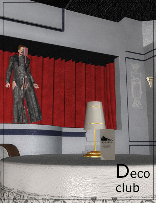 Deco Club by: , 3D Models by Daz 3D