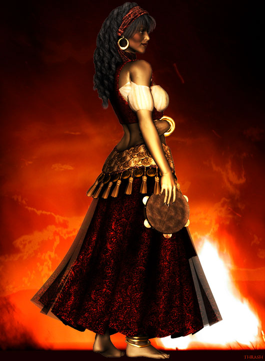 Firedancer for V3 by: Lady LittlefoxRuntimeDNA, 3D Models by Daz 3D