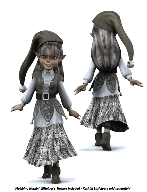 Ichiro Clothing Pack 4 - Lil Helpers Ichiro Clothing Pack 4 - Lil Helpers by: Lady LittlefoxRuntimeDNA, 3D Models by Daz 3D