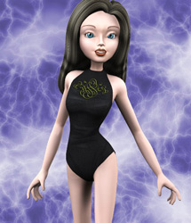 Krystal Krystal by: Lady LittlefoxRuntimeDNA, 3D Models by Daz 3D