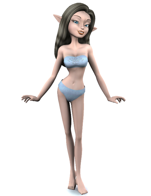 Krystal by: Lady LittlefoxRuntimeDNA, 3D Models by Daz 3D