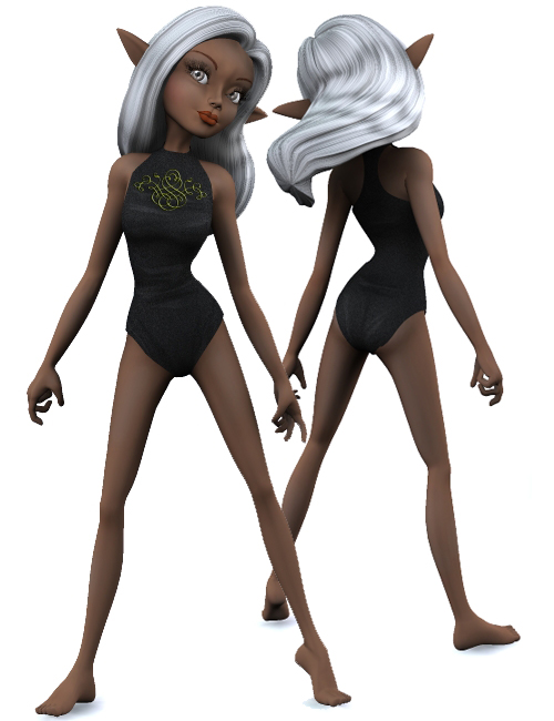 Krystal Krystal by: Lady LittlefoxRuntimeDNA, 3D Models by Daz 3D