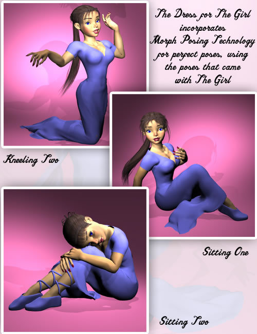 The Dress for the Girl The Dress for the Girl by: Lourdes, 3D Models by Daz 3D