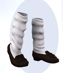 K2 Mix-n-Match: Socks N Loafers by: Lady LittlefoxRuntimeDNA, 3D Models by Daz 3D