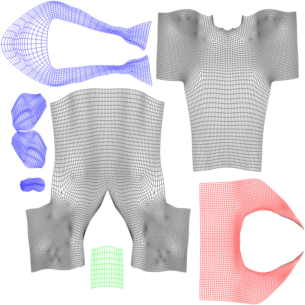 K2 Mix-n-Match: Sailor Shirt by: Lady LittlefoxRuntimeDNA, 3D Models by Daz 3D